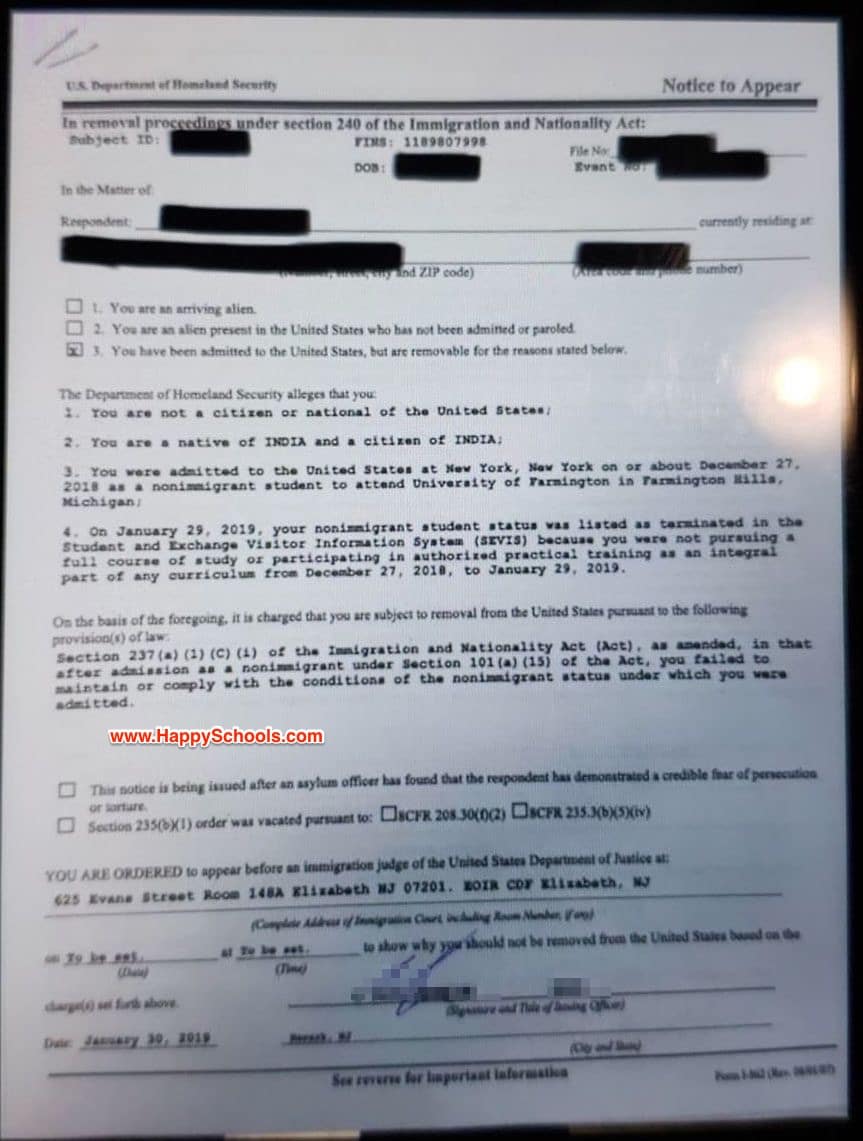 ice removal proceedings university of farmington